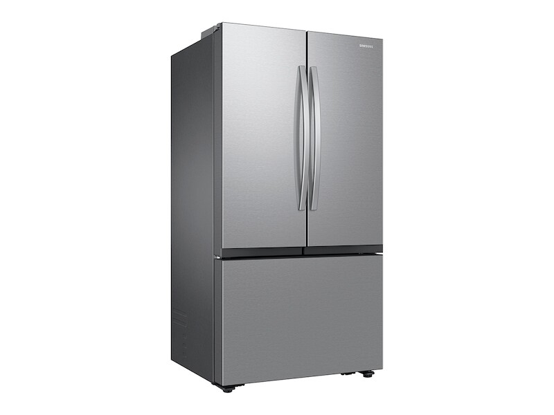 27 cu. ft. Mega Capacity Counter Depth 3-Door French Door Refrigerator with Dual Auto Ice Maker in Stainless Steel RF27CG5100SR