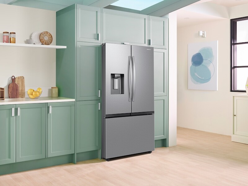 26 cu. ft. Mega Capacity Counter Depth 3-Door French Door Refrigerator with Four Types of Ice in Stainless Steel view 13