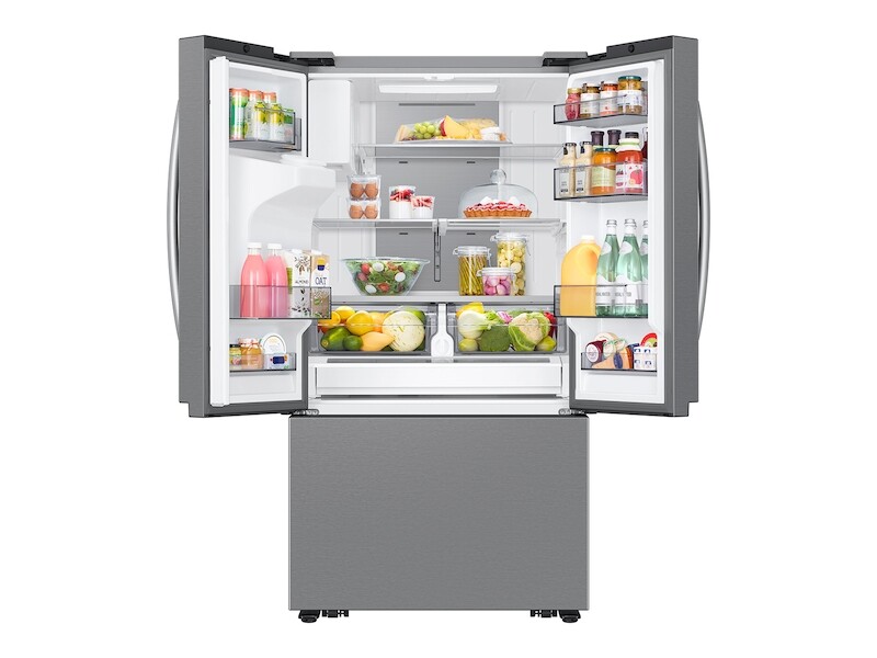 26 cu. ft. Mega Capacity Counter Depth 3-Door French Door Refrigerator with Four Types of Ice in Stainless Steel view 8