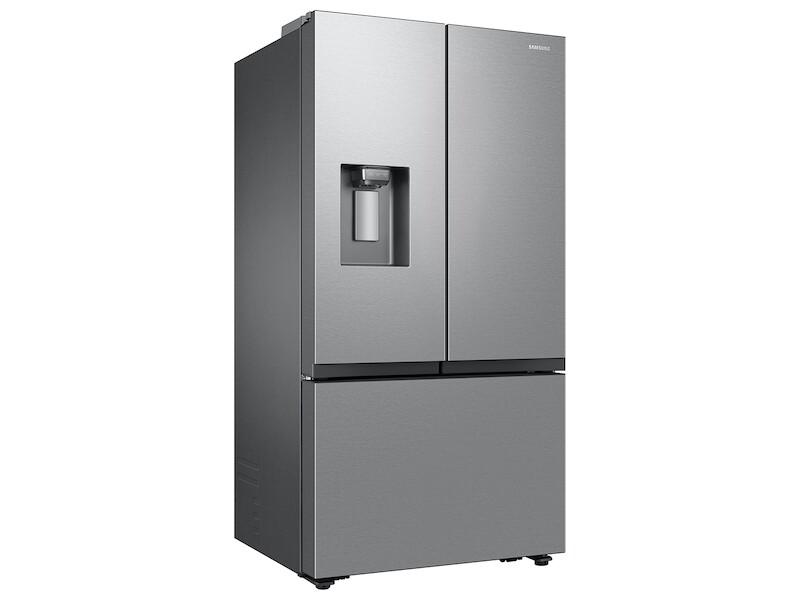 26 cu. ft. Mega Capacity Counter Depth 3-Door French Door Refrigerator with External Water and Ice Dispenser in Stainless Steel RF27CG5B10SRAA