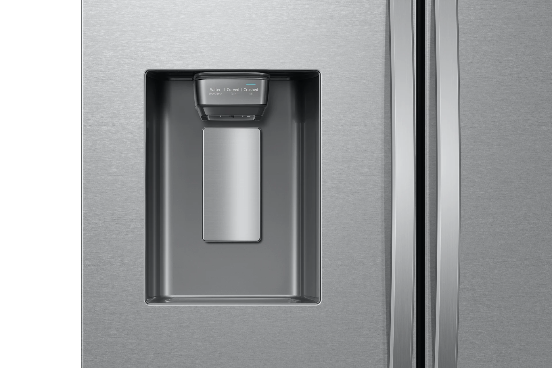 Bespoke AI 3-Door French Door Mega Capacity | External Water & Ice Dispenser | 26 cu. ft. RF27CG5B30SRAA