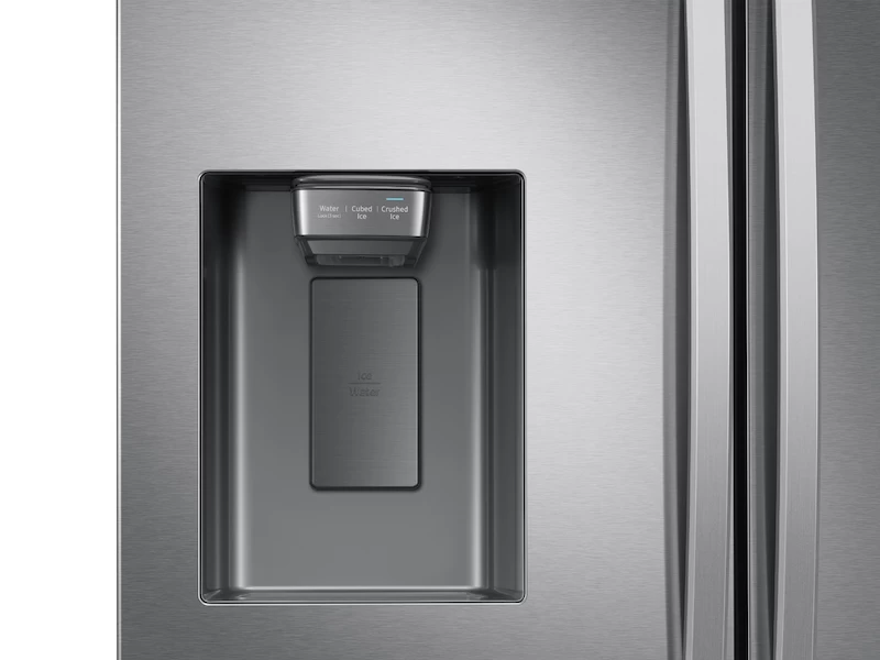27 cu. ft. Large Capacity 3-Door French Door Refrigerator with External Water & Ice Dispenser RF27T5201SR