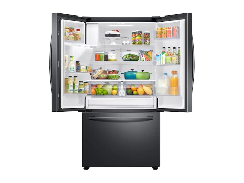 27 cu. ft. Large Capacity 3-Door French Door Refrigerator with Dual Ice Maker RF27T5241SGAA
