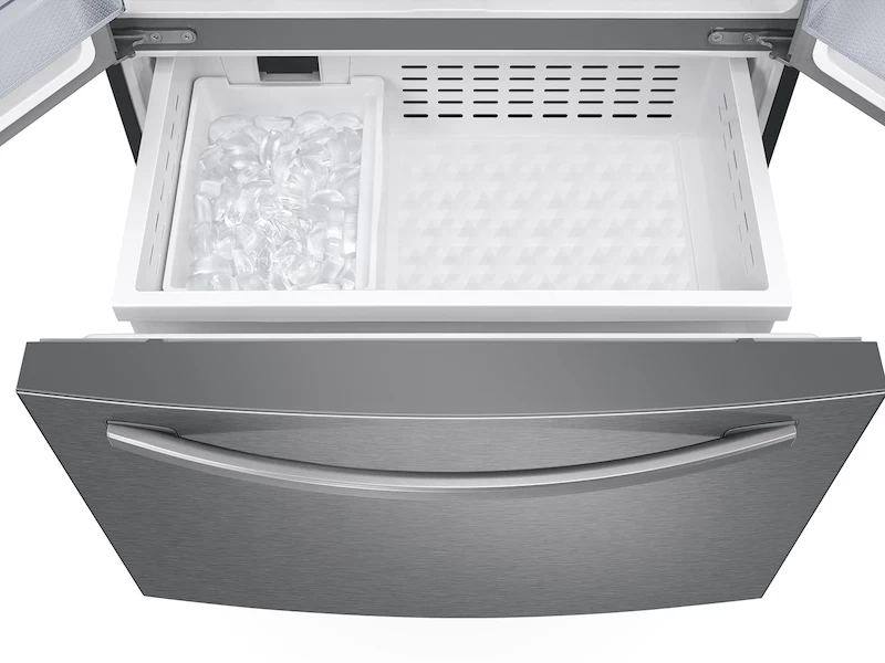 27 cu. ft. Large Capacity 3-Door French Door Refrigerator with Dual Ice Maker RF27T5241SRAA