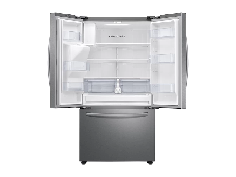 27 cu. ft. Large Capacity 3-Door French Door Refrigerator with Dual Ice Maker RF27T5241SRAA