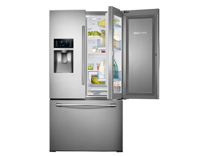 28 cu. ft.Food Showcase 3-Door French Door Refrigerator RF28HDEDBSR