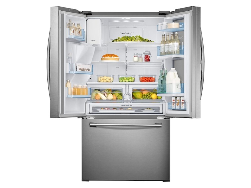 28 cu. ft.Food Showcase 3-Door French Door Refrigerator RF28HDEDBSR