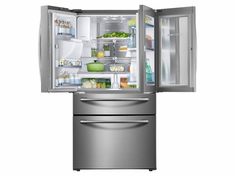 28 cu. ft.Food Showcase 4-Door French Door Refrigerator RF28JBEDBSRAA