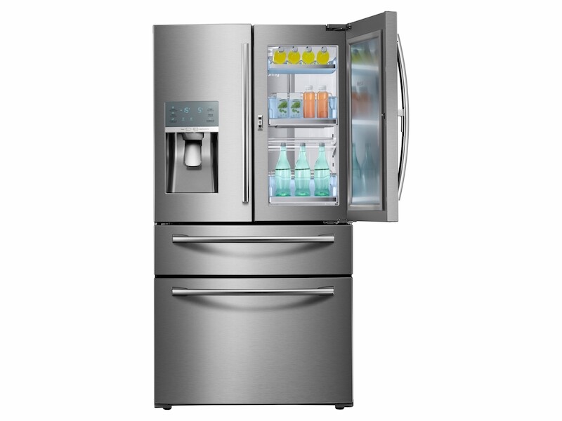 28 cu. ft.Food Showcase 4-Door French Door Refrigerator RF28JBEDBSRAA