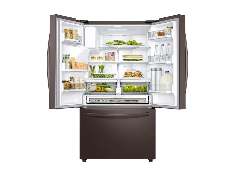 28 cu. ft. 3-Door French Door Full Depth Refrigerator with CoolSelect Pantry™ in Tuscan Stainless Steel RF28R6201DTAA
