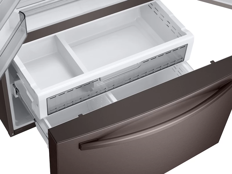 28 cu. ft. 3-Door French Door Full Depth Refrigerator with CoolSelect Pantry™ in Tuscan Stainless Steel RF28R6201DTAA