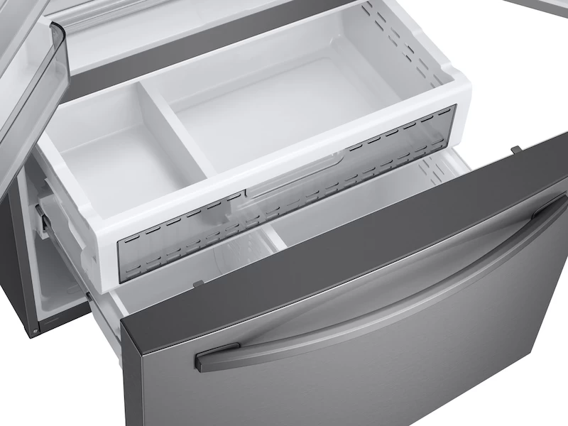 28 cu. ft. 3-Door French Door, Full Depth Refrigerator with CoolSelect Pantry™ in Stainless Steel RF28R6201SRAA