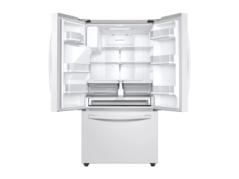 28 cu. ft. 3-Door French Door, Full Depth Refrigerator with CoolSelect Pantry™ in White RF28R6202WWAA