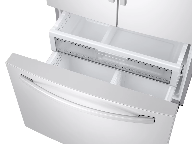 28 cu. ft. 3-Door French Door, Full Depth Refrigerator with CoolSelect Pantry™ in White RF28R6202WWAA
