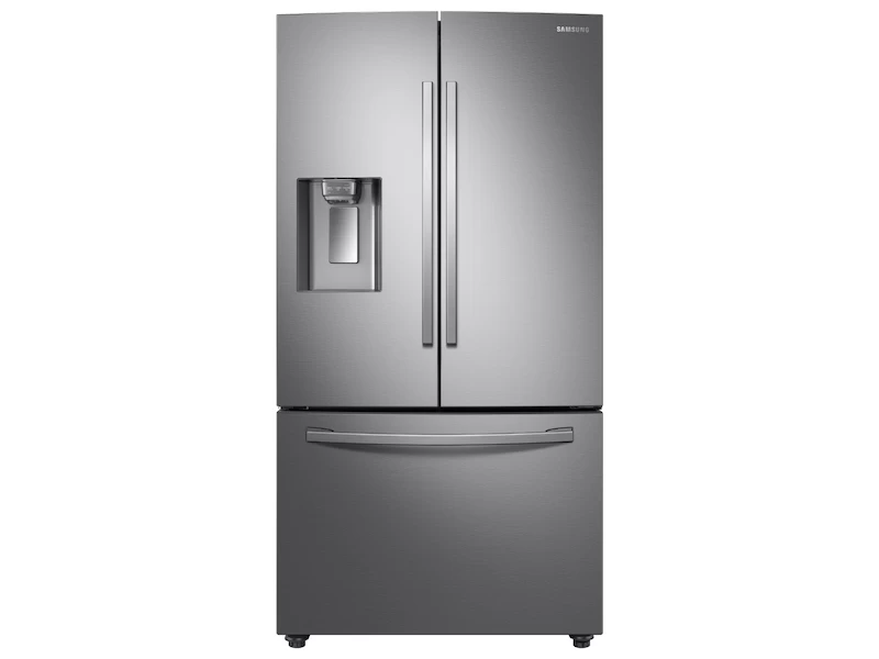 Samsung 28 cu. ft. 3-Door French Door Refrigerator with AutoFill Water Pitcher Stainless Steel RF28R6221SR Picture 1