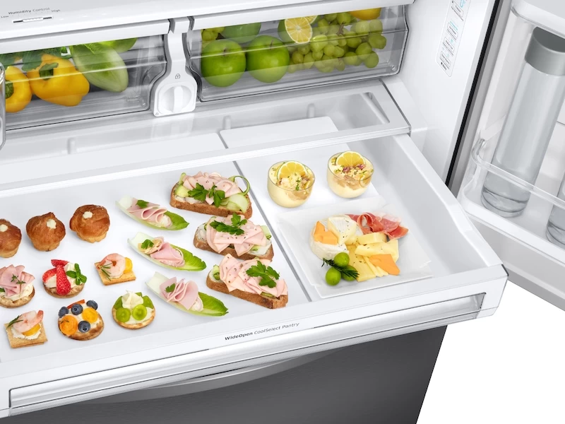 28 cu. ft. 3-Door French Door Refrigerator with AutoFill Water Pitcher RF28R6221SR