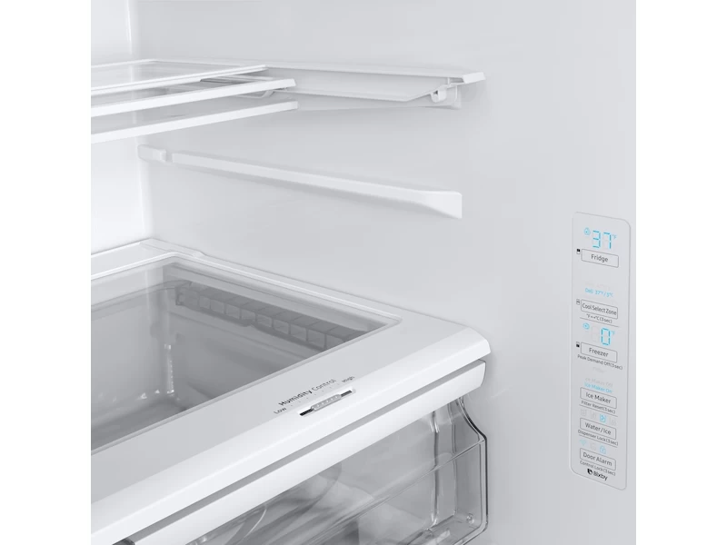 28 cu. ft. Smart 3-Door French Door Refrigerator with AutoFill Water Pitcher RF28R6222WW, product image 10 of 11