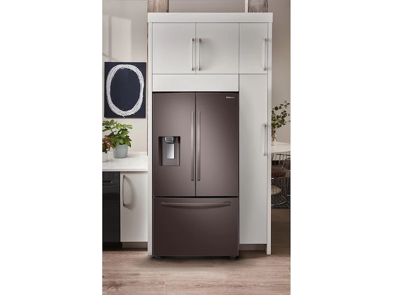 28 cu. ft. 3-Door French Door, Full Depth Refrigerator with Food Showcase view 2