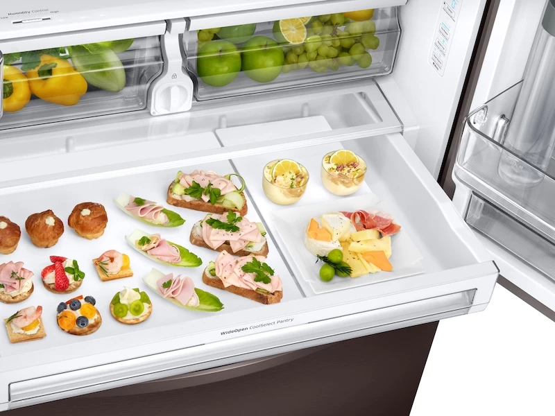 28 cu. ft. 3-Door French Door, Full Depth Refrigerator with Food Showcase view 7