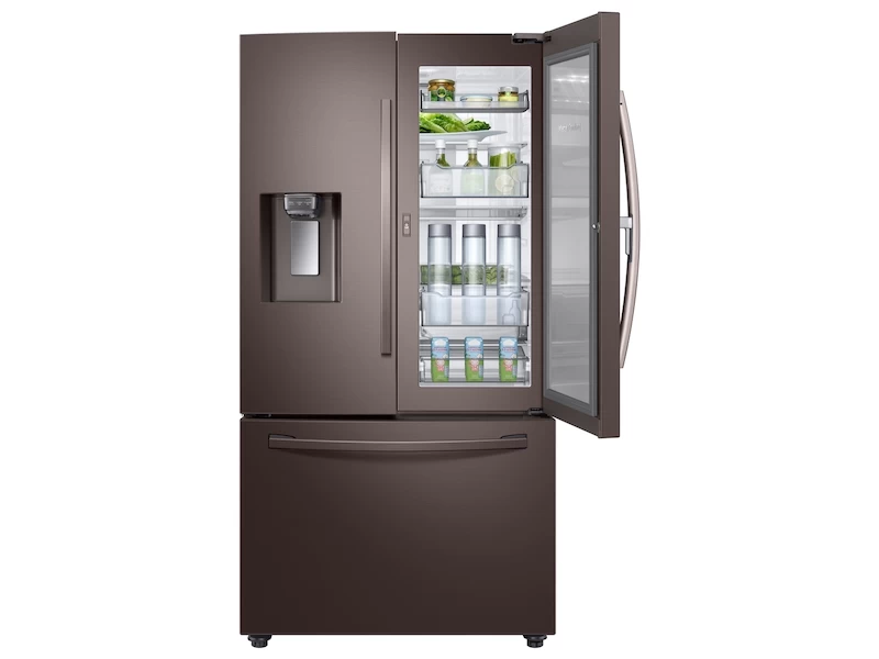 28 cu. ft. 3-Door French Door, Full Depth Refrigerator with Food Showcase view 9
