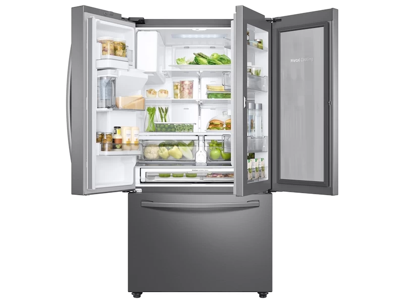 28 cu. ft. 3-Door French Door, Full Depth Refrigerator with Food Showcase RF28R6301SRAA