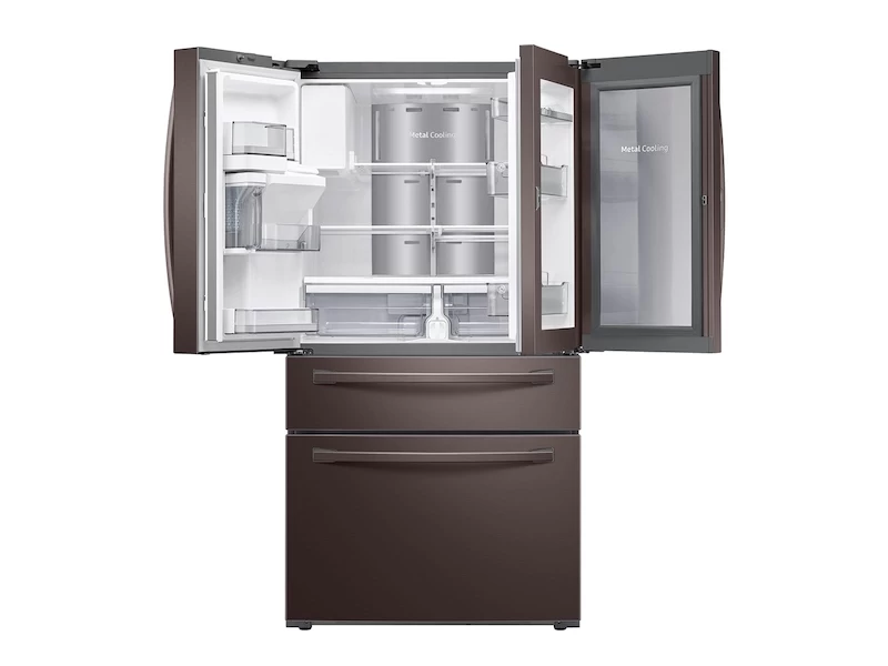 28 cu. ft. Food Showcase 4-Door French Door Refrigerator in Tuscan Stainless Steel RF28R7351DTAA