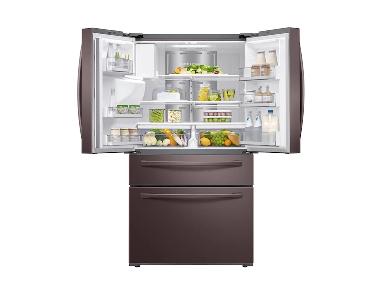 28 cu. ft. 4-Door French Door Refrigerator with 21.5” Touch Screen Family Hub RF28R7551DTAA