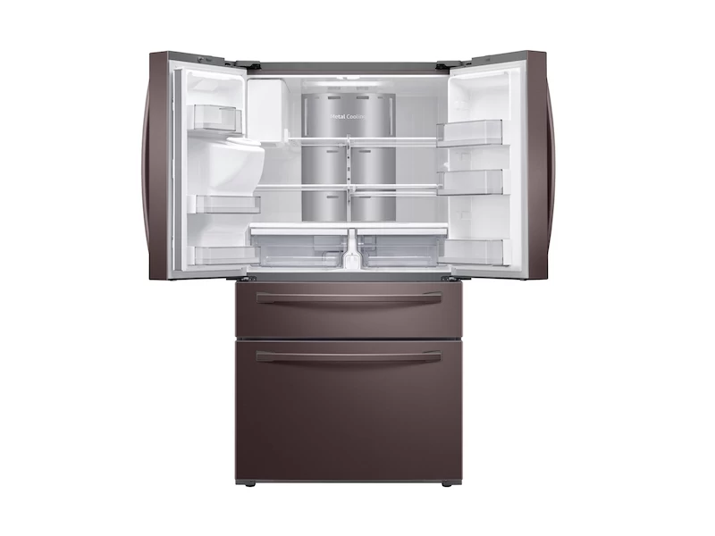 28 cu. ft. 4-Door French Door Refrigerator with 21.5” Touch Screen Family Hub RF28R7551DTAA