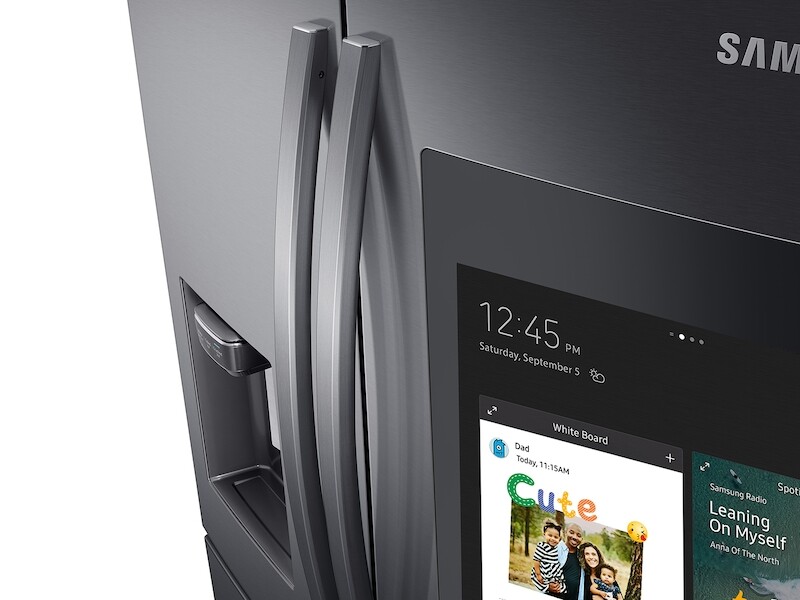 28 cu. ft. 4-Door French Door Refrigerator with 21.5” Touch Screen Family Hub RF28R7551SGAA