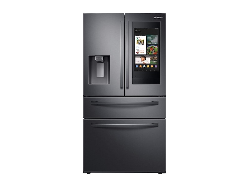 28 cu. ft. 4-Door French Door Refrigerator with 21.5” Touch Screen Family Hub RF28R7551SGAA