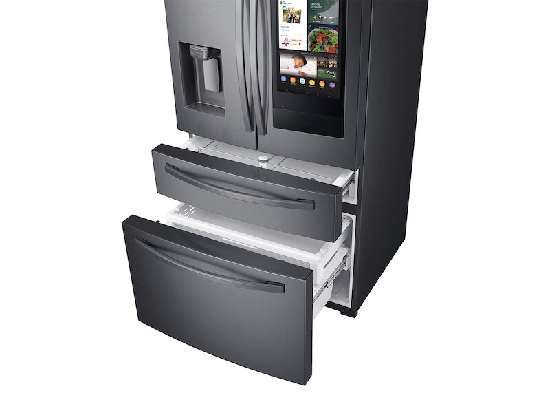 28 cu. ft. 4-Door French Door Refrigerator with 21.5” Touch Screen Family Hub RF28R7551SGAA