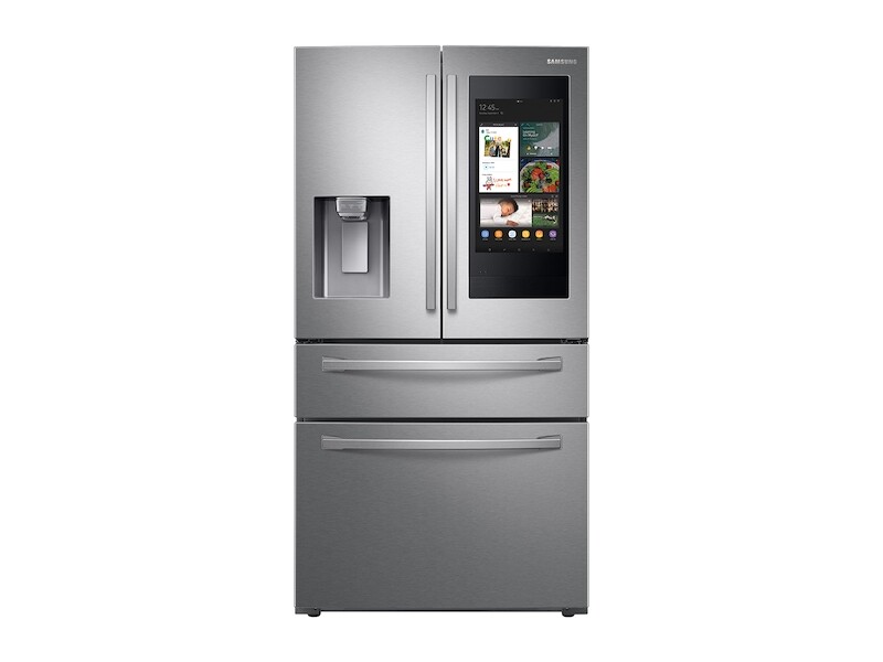 28 cu. ft. 4-Door French Door Refrigerator with 21.5” Touch Screen Family Hub RF28R7551SRAA