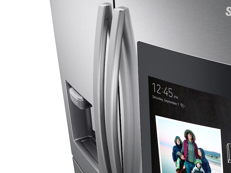 28 cu. ft. 4-Door French Door Refrigerator with 21.5” Touch Screen Family Hub RF28R7551SRAA