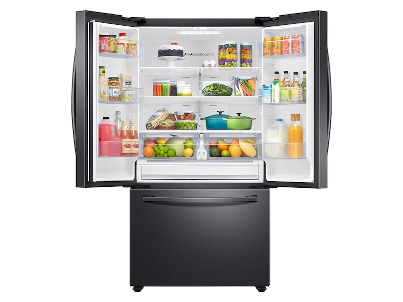 28 cu. ft. Large Capacity 3-Door French Door Refrigerator view 3