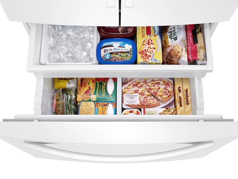 28 cu. ft. Large Capacity 3-Door French Door Refrigerator RF28T5001WWAA