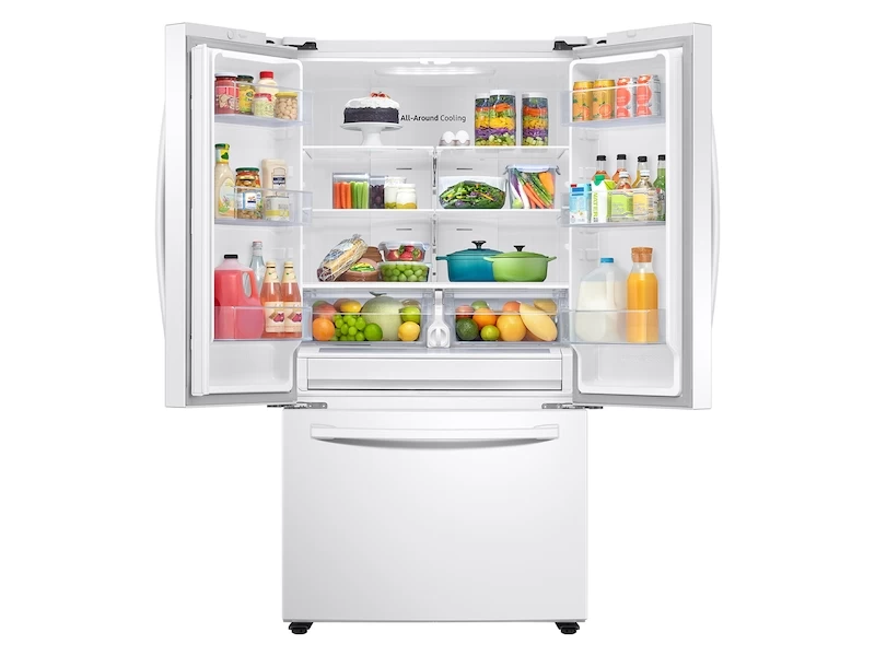 28 cu. ft. Large Capacity 3-Door French Door Refrigerator RF28T5001WWAA