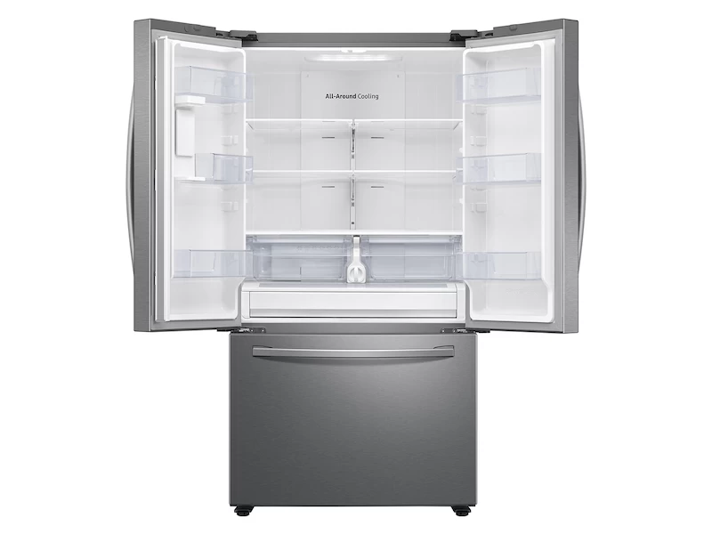 28 cu. ft. Large Capacity 3-Door French Door Refrigerator with Internal Water Dispenser RF28T5101SRAA