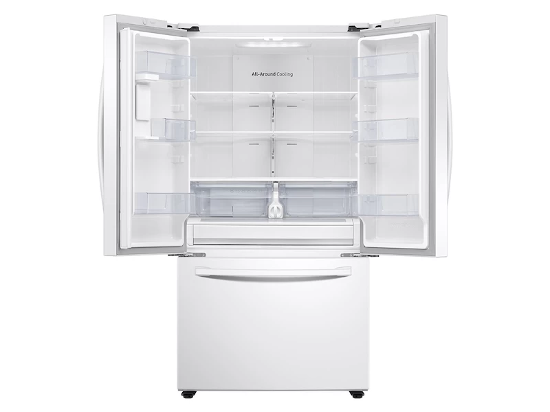 28 cu. ft. Large Capacity 3-Door French Door Refrigerator with Internal Water Dispenser RF28T5101WWAA