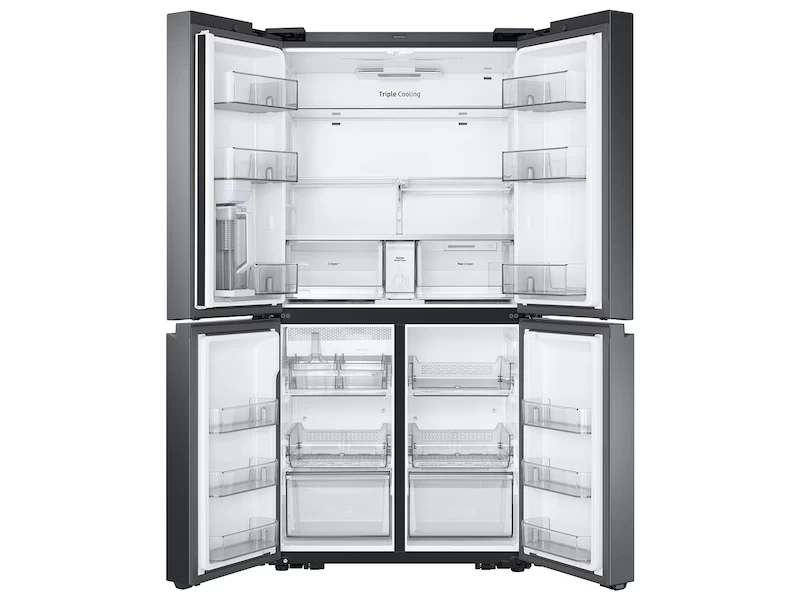 29 cu. ft. Smart 4-Door Flex™ Refrigerator with AutoFill Water Pitcher and Dual Ice Maker in Black Stainless Steel RF29A9071SGAA