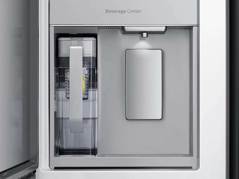 29 cu. ft. Smart 4-Door Flex™ Refrigerator with Beverage Center and Dual Ice Maker in Black Stainless Steel RF29A9671SGAA