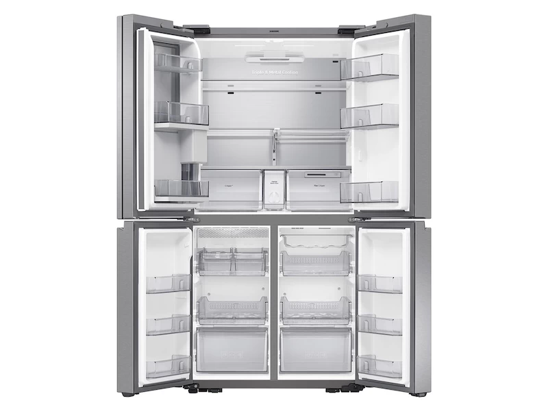 29 cu. ft. Smart 4-Door Flex™ Refrigerator with Family Hub™ and Beverage Center in Stainless Steel RF29A9771SRAA