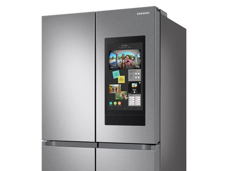 29 cu. ft. Smart 4-Door Flex™ Refrigerator with Family Hub™ and Beverage Center in Stainless Steel RF29A9771SRAA