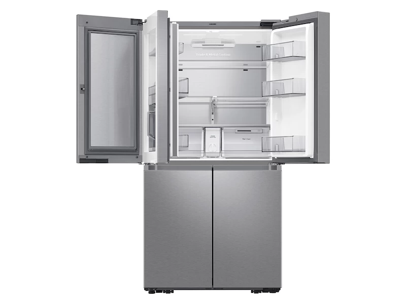 29 cu. ft. Smart 4-Door Flex™ Refrigerator with Family Hub™ and Beverage Center in Stainless Steel RF29A9771SRAA