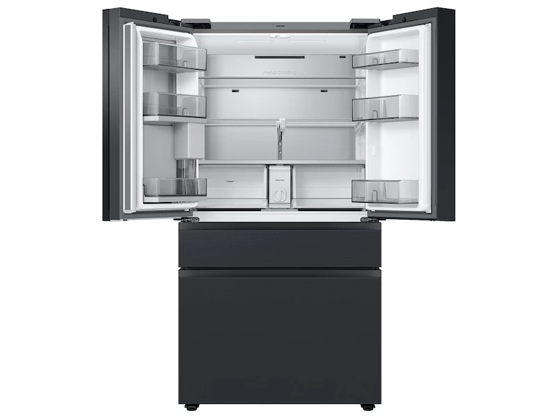 Bespoke 4-Door French Door Refrigerator (29 cu. ft.) – with Top Left and Family Hub Panel RF29BB89008MAA