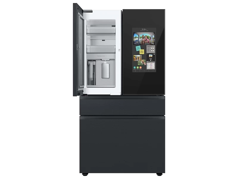 Bespoke 4-Door French Door Refrigerator (29 cu. ft.) – with Top Left and Family Hub Panel RF29BB89008MAA