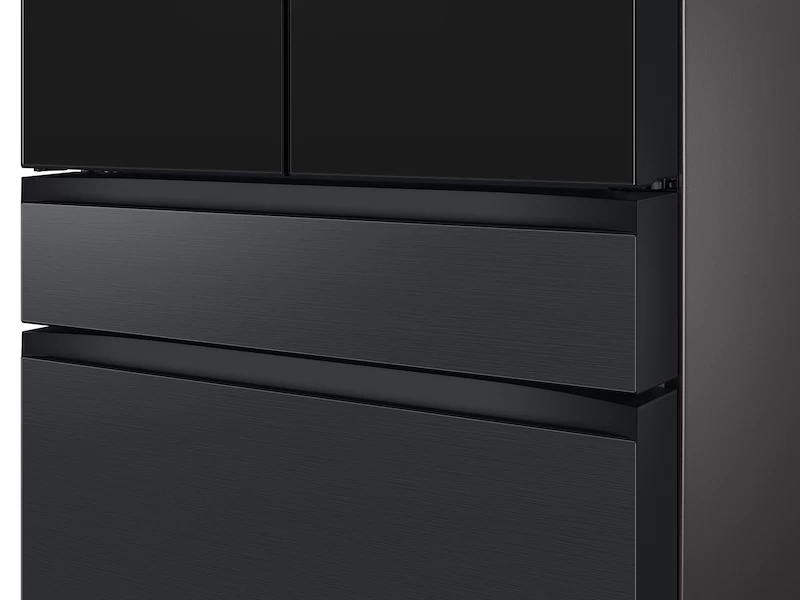 Bespoke 4-Door French Door Refrigerator (29 cu. ft.) – with Top Left and Family Hub Panel RF29BB89008MAA