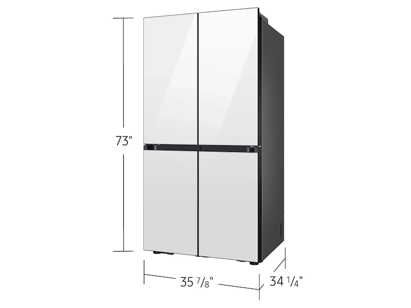 29 cf BESPOKE 4-Door Beverage Center Custom Panel Ready, Full Depth RF29DB9600APAA