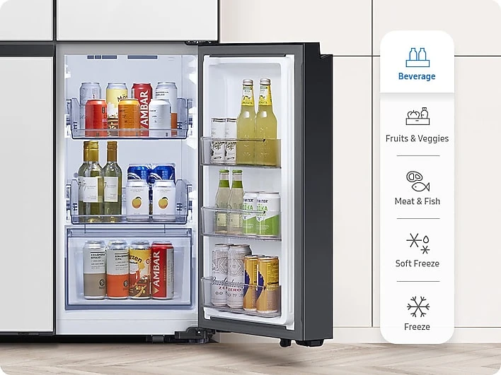 Fridge or freezer, the choice is yours.