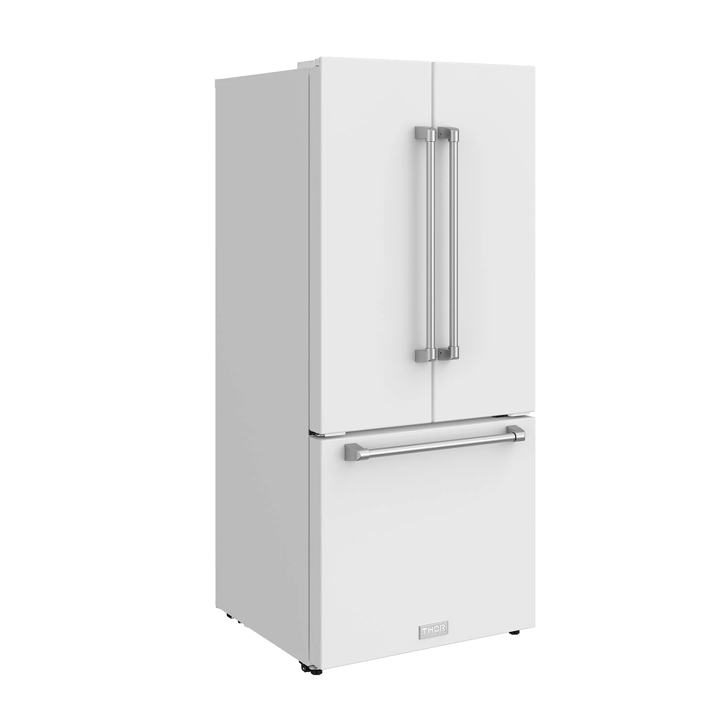 30 Inch Collection French Door Counter Depth Refrigerator With Ice Maker White Gordon Ramsay Series RF3017FFDW