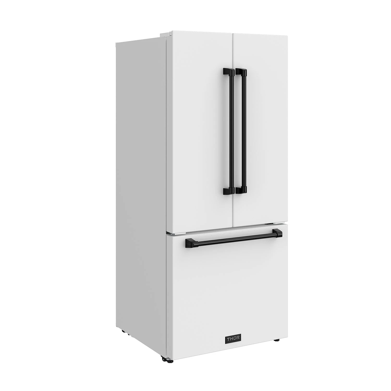 30 Inch French Door Counter Depth Refrigerator With Ice Maker White/black Gordon Ramsay Series RF3017FFDWBLK
